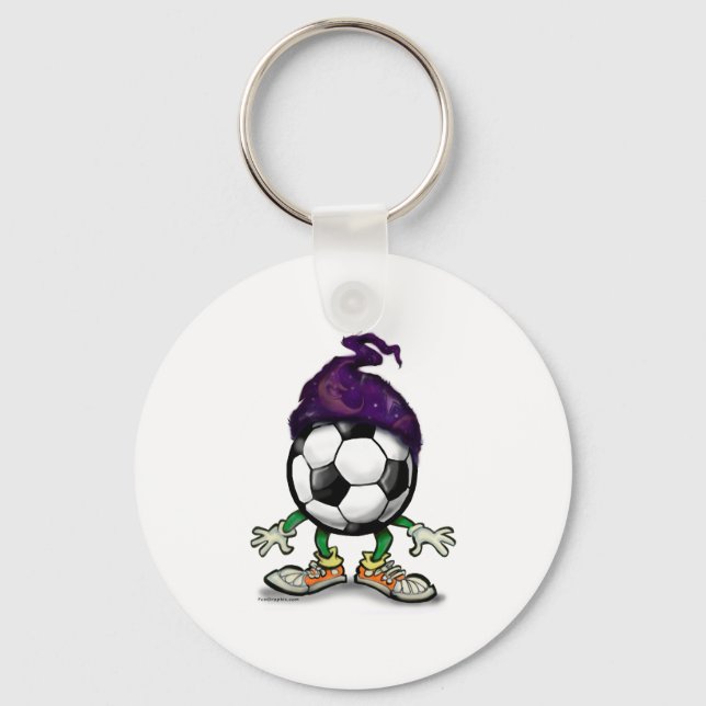 Soccer Wizzard Keychain (Front)