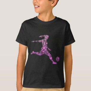 Soccer Women Girl Youth Player  T-Shirt
