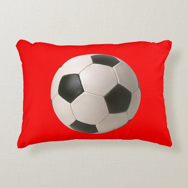 Soccerball Accent Pillow (Front)
