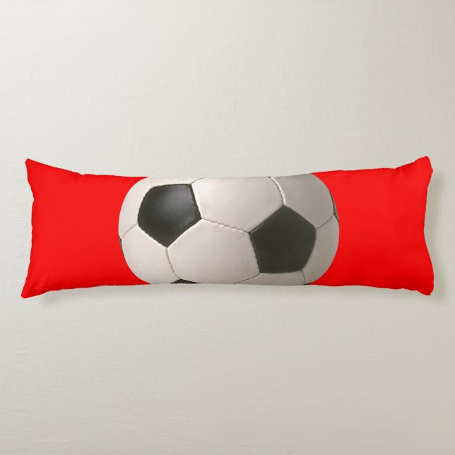 Soccerball Body Pillow (Front)