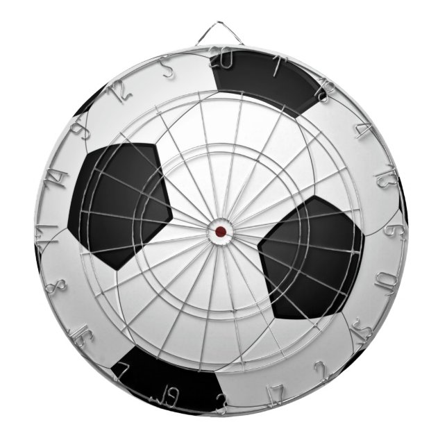 Soccerball Dart Board Gift Football (Front)
