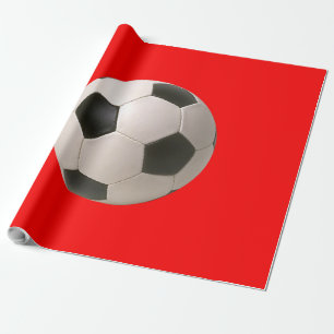 Soccerball Wrapping Paper