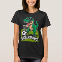 Soccersaurus Dinosaur T-rex Soccer Goalie Player F