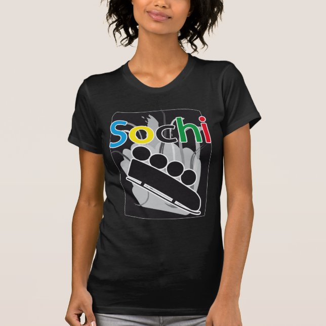 sochi bobsleigh T-Shirt (Front)