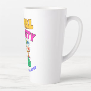 SOCIAL ANXIETY CLUB LATTE MUG