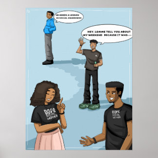Social Awareness (Matte) Poster