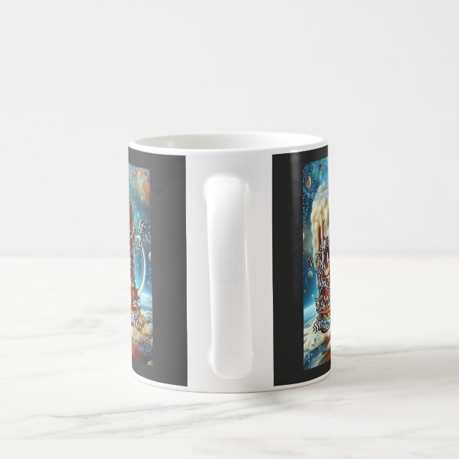 social beer coffee mug (Handle)