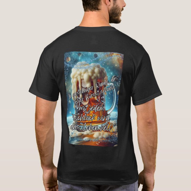 social beer T-Shirt (Back)