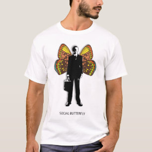 Social Butterfly Man T-Shirt