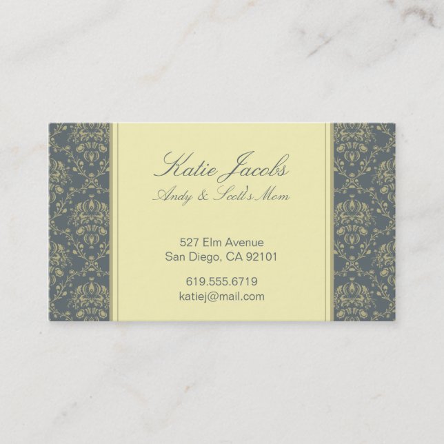 Social Calling Cards (Front)