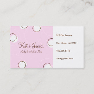 Social Calling Cards
