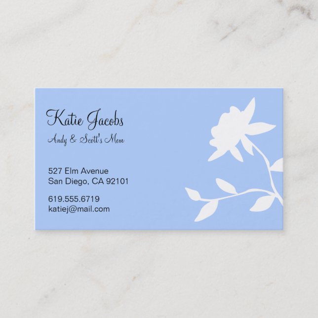 Social Calling Cards (Front)