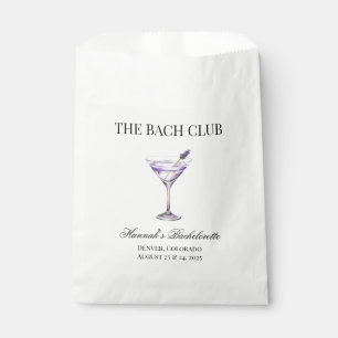 Social Club Lavender Cocktail The Bach Girls Trip Favour Bag