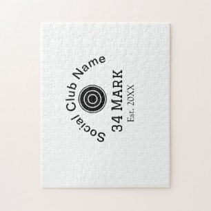 Social club name add team player name date year ma jigsaw puzzle