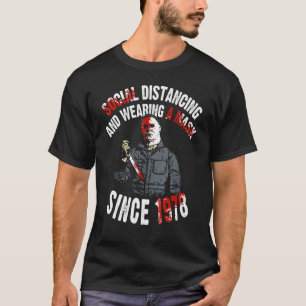 Social Distancing And Wearing A Mask In Public Sin T-Shirt