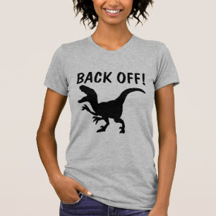 SOCIAL DISTANCING BACK OFF! DINO T-SHIRTS