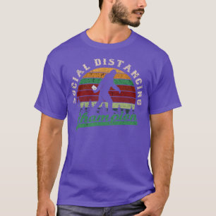 Social Distancing Champion Funny T-Shirt
