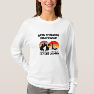 Social Distancing Championship - Yeti Vs Nessi T-Shirt