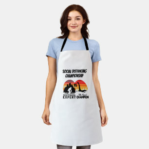 Social Distancing Championship - Yeti Vs Nessie Apron