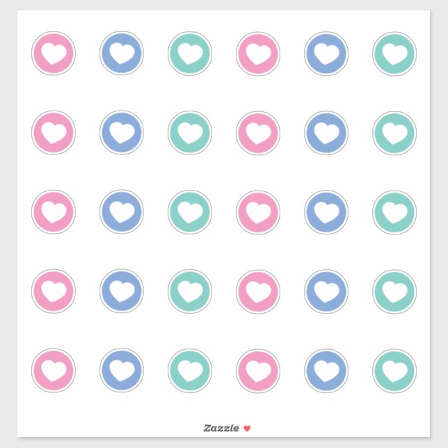 Social distancing colour coded pink blue green (Sheet)