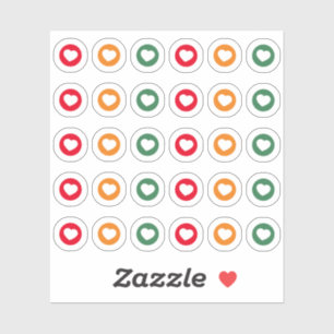 Social distancing colour coded traffic light