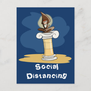 Social Distancing Postcard
