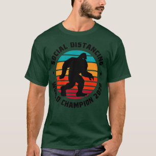 Social Distancing World Champion 20201 T-Shirt