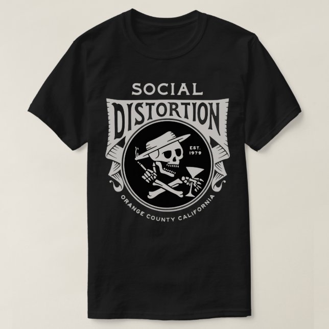 social distortion 2 T-Shirt (Design Front)