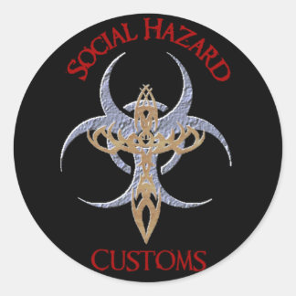 Social Hazard Sticker