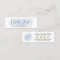 Social Influencer Light Blue Watercolor & Gold