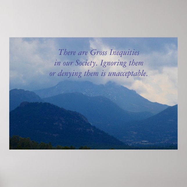 Social Justice Poster (Front)