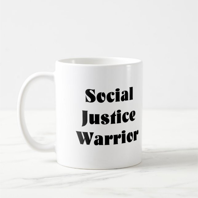 Social Justice Warrior Coffee Mug (Left)