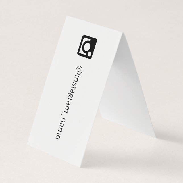 Social Media Business Card (Front)