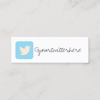 social media colour modern trendy business card