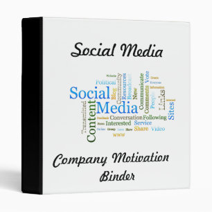 Social Media Company Motivation Binder