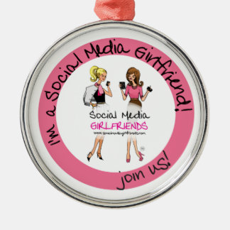 Social Media Girlfriends Ornament