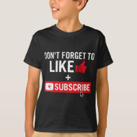 Social Media Influencer Like and Subscribe