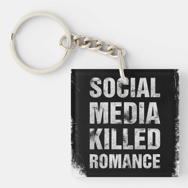 Social Media Killed Romance (Devant)