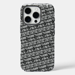 Social Media Killed Romance iPhone 16 Pro Case