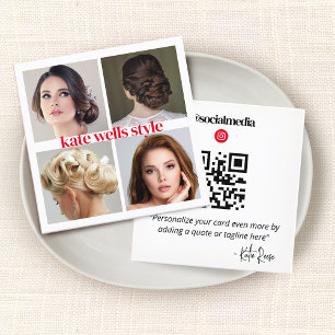 Social Media Networking Photo Card - Instagram