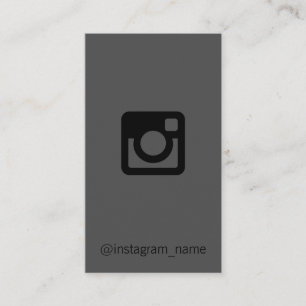 Social Media Promotion / Grey Business Card