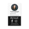Social Media QR Code Employee Photo & Company Logo