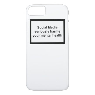 Social Media Seriously Harms Your Mental Health Case-Mate iPhone Case