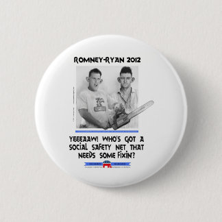 social safety net ryan romney tshirt.jpg 2 inch round button