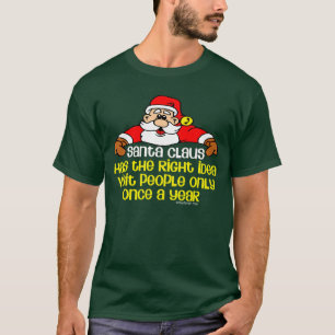 Social Santa Claus T-Shirt