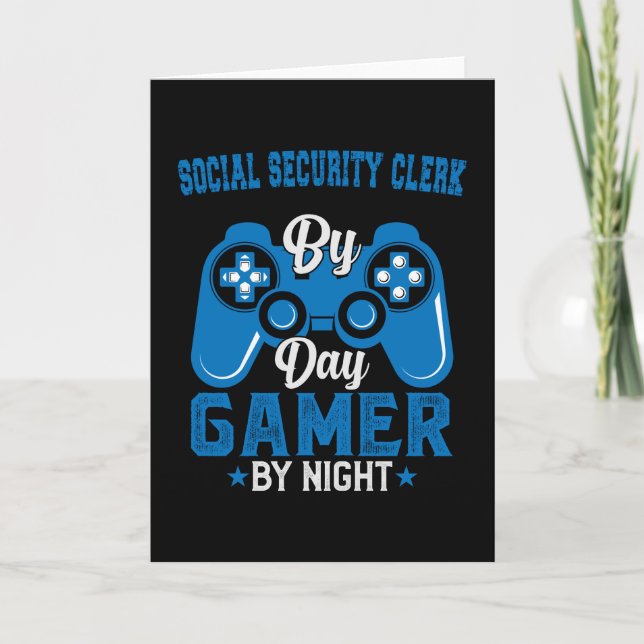 Social Security Clerk Card (Front)