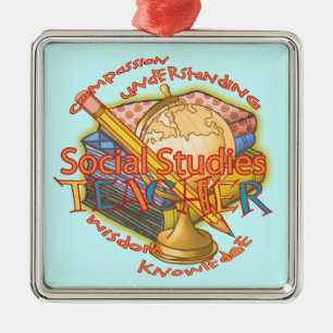 Social Studies Teacher ornament