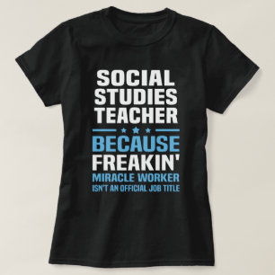 Social Studies Teacher T-Shirt