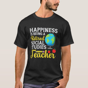 Social Studies Teacher Team Happiness Social Studi T-Shirt