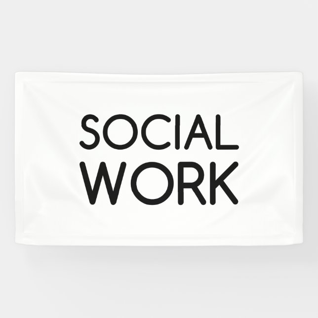 SOCIAL WORK BANNER (Horizontal)